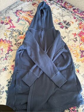 Active Life Women's Navy Hooded Cardigan